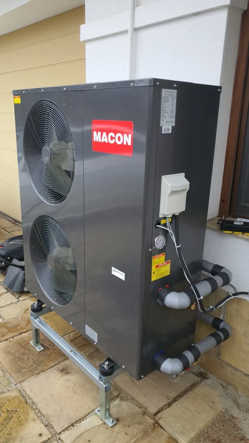 16 kW hőszivattyú – nyíregyházi családi ház